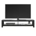 TV Stand, Black Oak