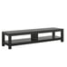 TV Stand, Black Oak
