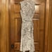 NWT Size 0 White House Black Market Fossils Ecru Utility Shirtdress (ABBA)