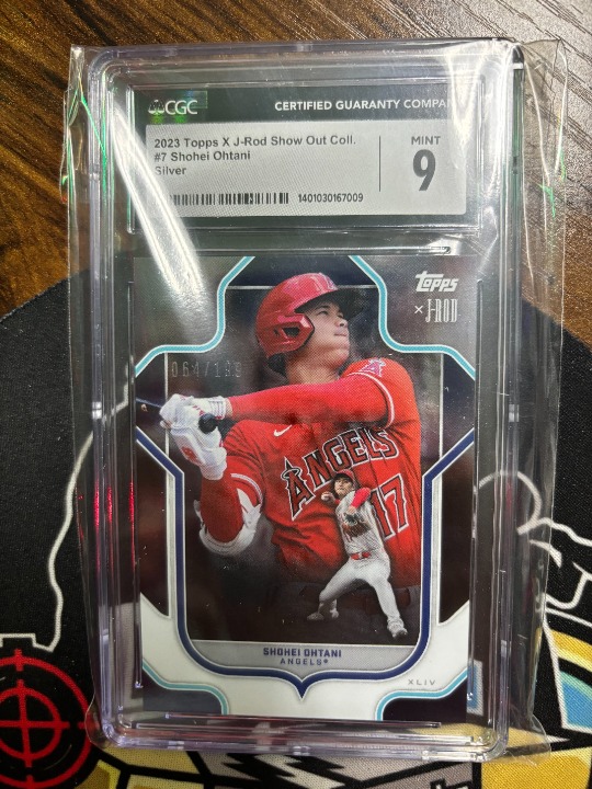 2023 Topps J-Rod Show Out Coll. Shohei Ohtani Silver. Limited. CGC 9.See Descrpn