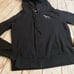 Victoria's Secret Love Pink Dog Black Long-Sleeved Rhinestone Zip Up Hoodie
