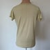 Loro Piana Chartreuse White Cashmere Striped Short Sleeve Crewneck T-Shirt EUC S