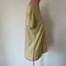 Loro Piana Chartreuse White Cashmere Striped Short Sleeve Crewneck T-Shirt EUC S