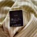 Loro Piana Chartreuse White Cashmere Striped Short Sleeve Crewneck T-Shirt EUC S