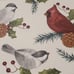 Vintage Sonoma Knollwood Rectangular Baker 15 Cardinal Chickadee Holidays