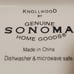 Vintage Sonoma Knollwood Rectangular Baker 15 Cardinal Chickadee Holidays