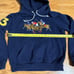 Polo Ralph Lauren Womens Triple Pony Polo Match Hoodie Navy Small