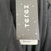 NEW TEREZ Black Foldover Collar 1/2 Zip Sweater Zipper Hem Tunic Jacket USA S