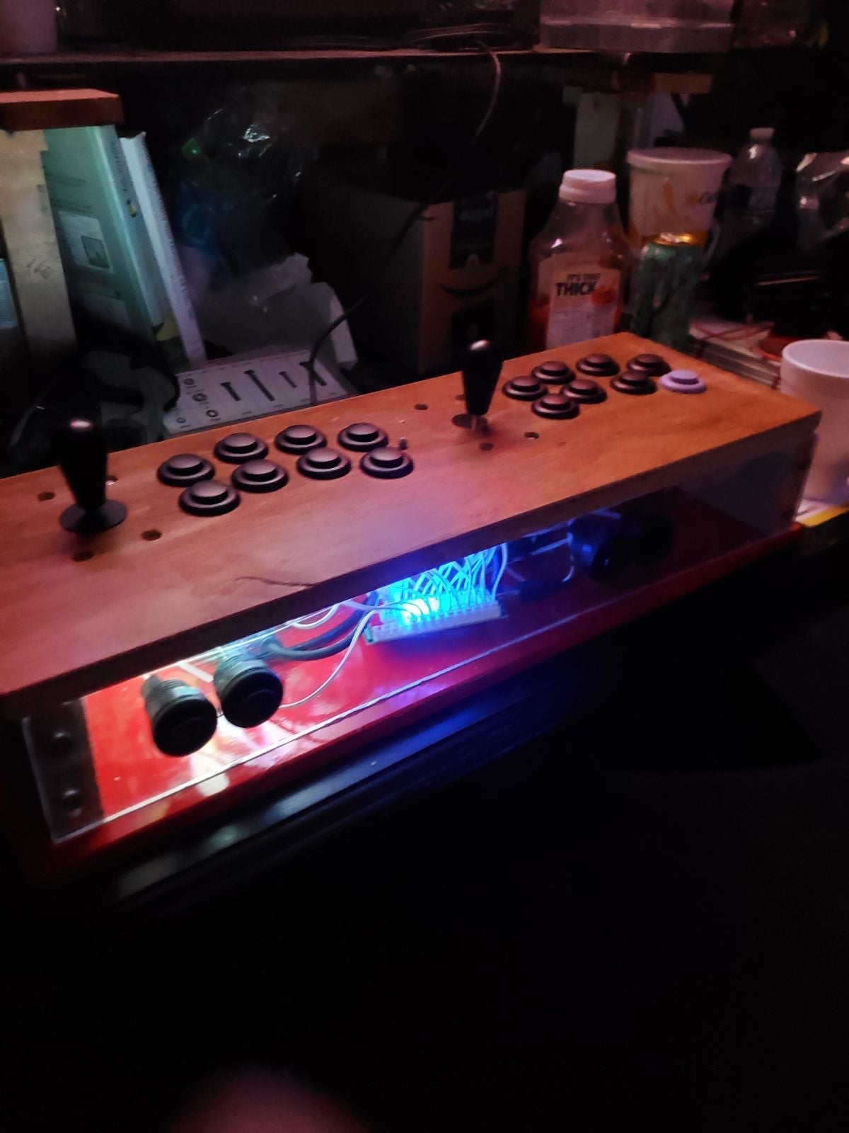 2 Player Arcade Fight Stick 11k Games