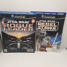 Nintendo Power Lot of 2 Game Cube Guides Star Wars Rogue Leader Revel Strike