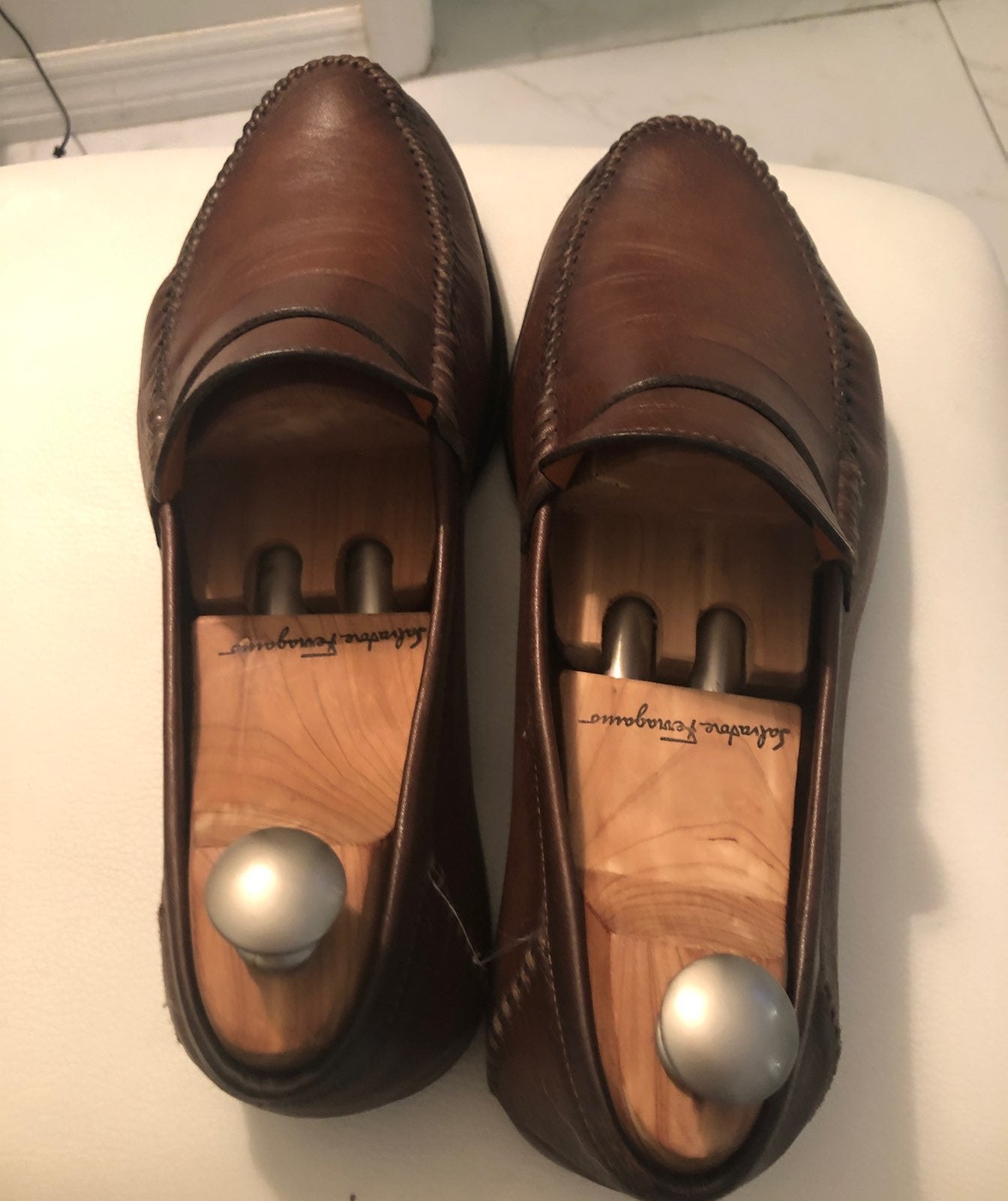 Santoni Paine Mens Luxury loafer brown