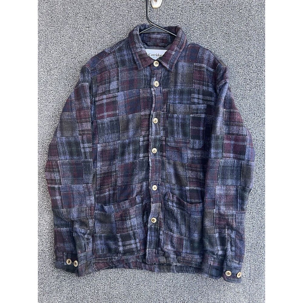 Corridor Patchwork Flannel Jacket XS