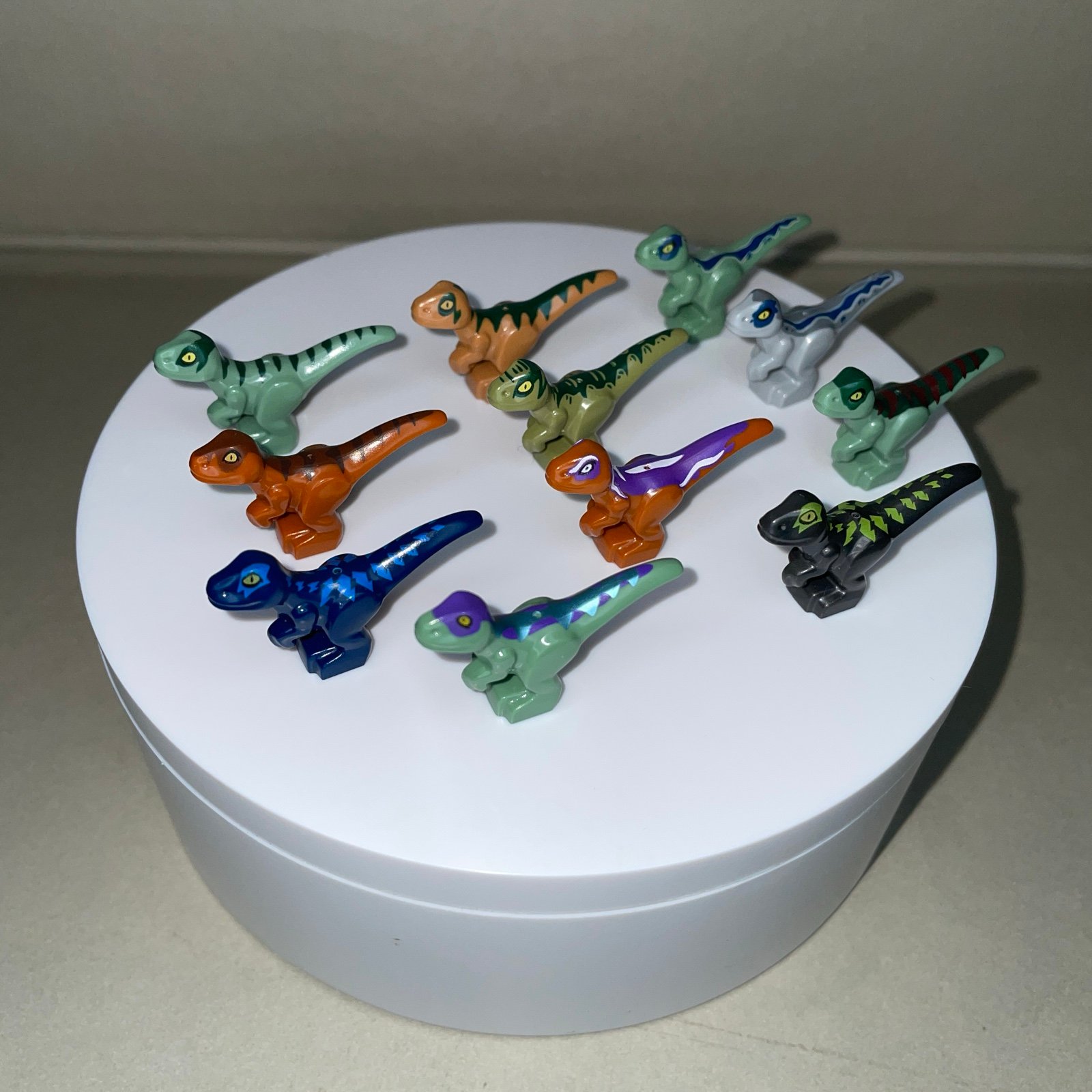 Lego Jurassic World Baby Raptor Dinosaur Lot of 11 70839 75938 75930 75936 76942