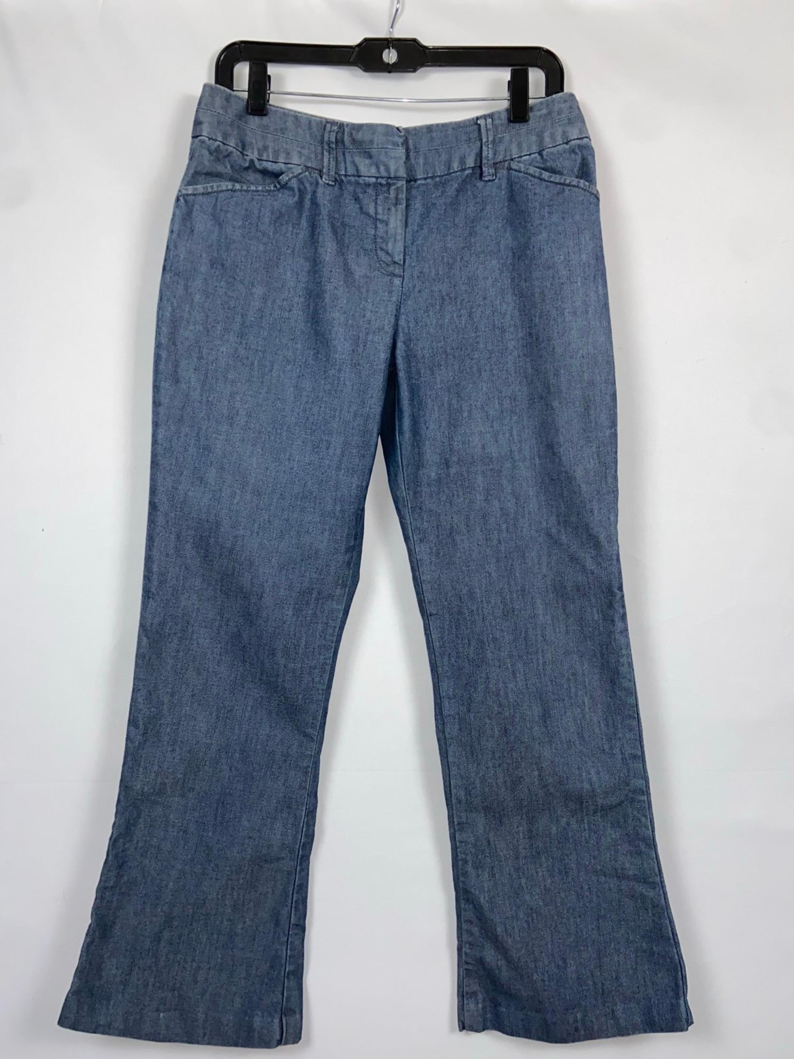 Blue Jeans Denim Cotton The Limited 8R Fit & Flare