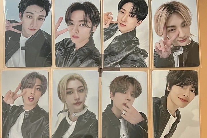 Stray Kids Withfans Fansign Photocard OT8 set