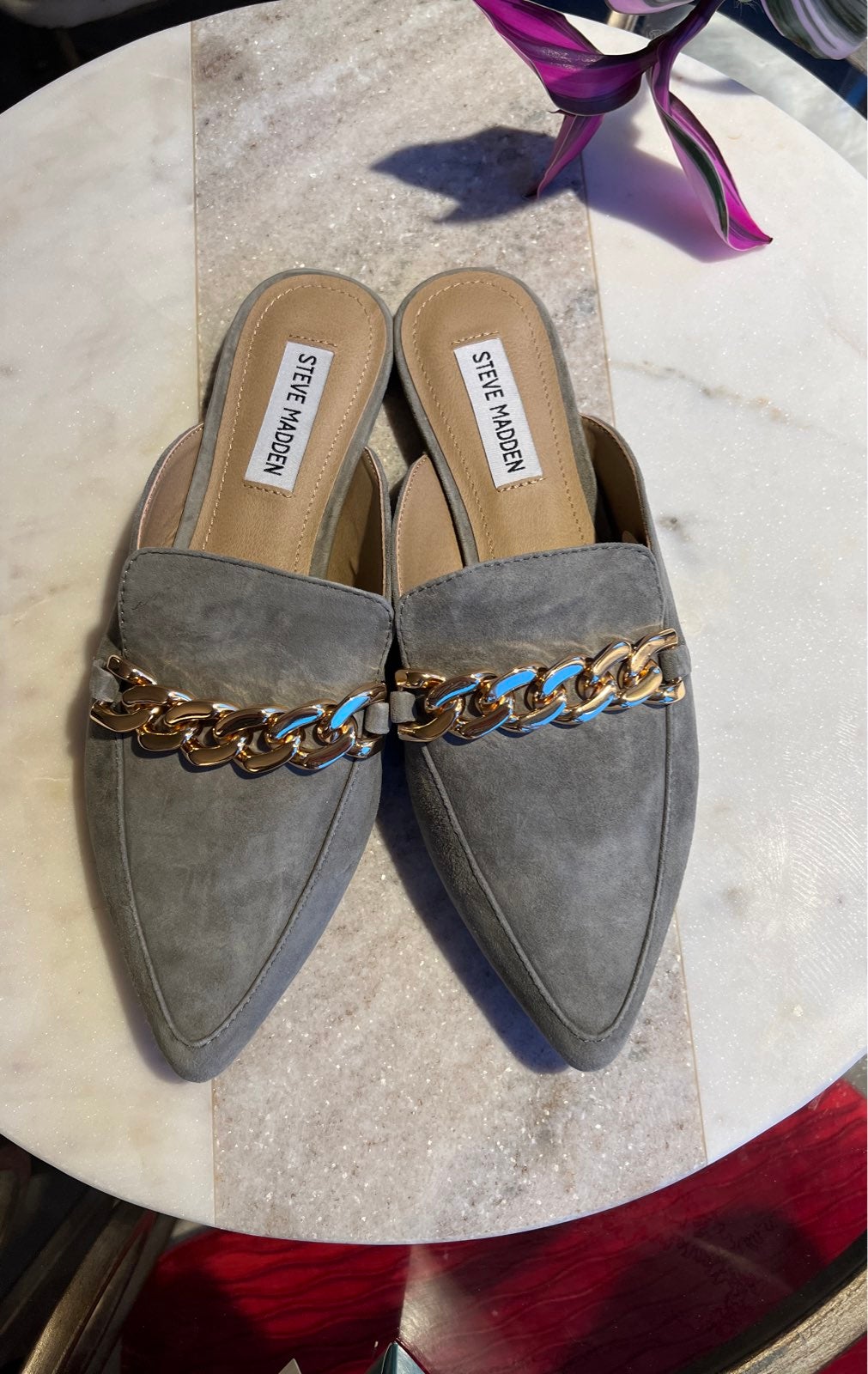 Steve Madden Suede Mule 8