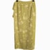Vintage 90s Ann Taylor Green Floral Silk Wrap Maxi Skirt Womens 8 / S