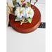 Andrea by Sadek Vintage Table Lamp Hummingbird & Flower