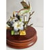 Andrea by Sadek Vintage Table Lamp Hummingbird & Flower