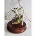 Andrea by Sadek Vintage Table Lamp Hummingbird & Flower