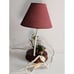 Andrea by Sadek Vintage Table Lamp Hummingbird & Flower