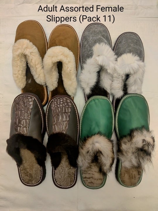 Female Sheepskin Slippers