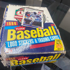 1988 Fleer Baseball Wax Box