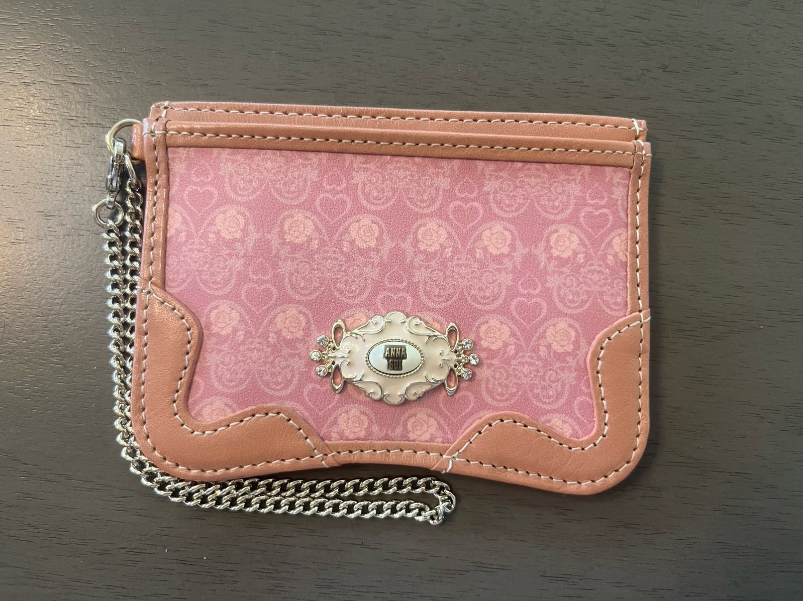 NWOT Anna Sui Pink Cardholder