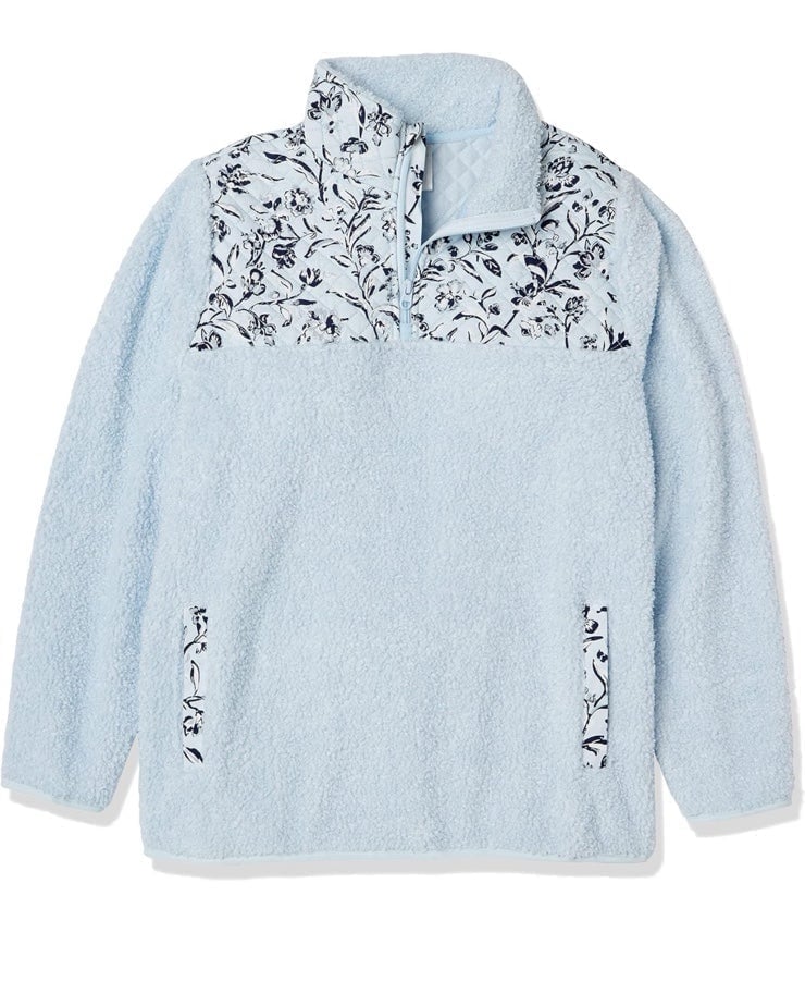 NWT❤️Vera Bradley Teddy Fleece Pullover szM
