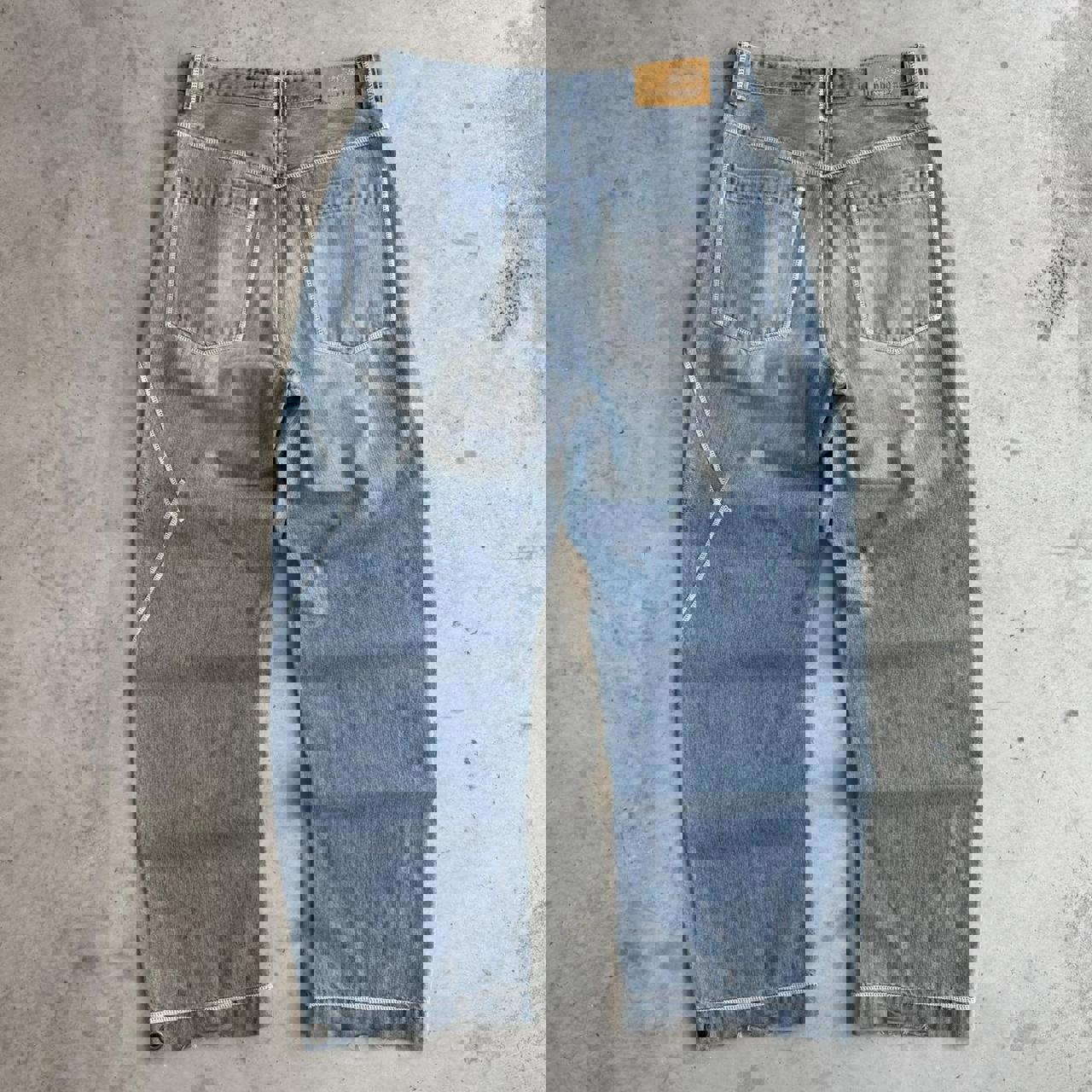 Super sick faded timberland baggy Y2K jeans