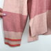 J. Crew Striped Turtleneck Sweater Supersoft Yarn Merino Wool Alpaca Pink