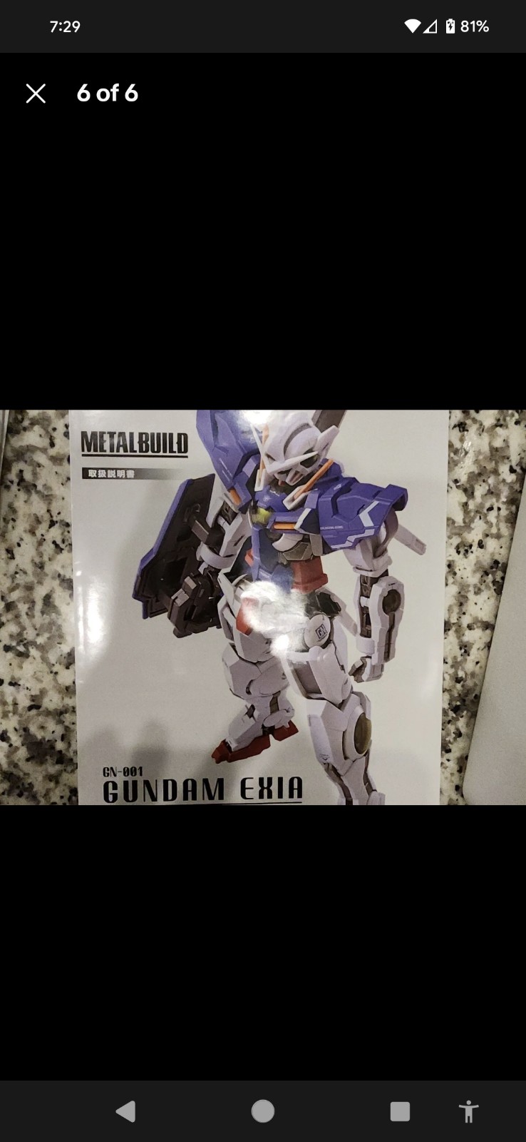 Metal build Gundam exia repair 3