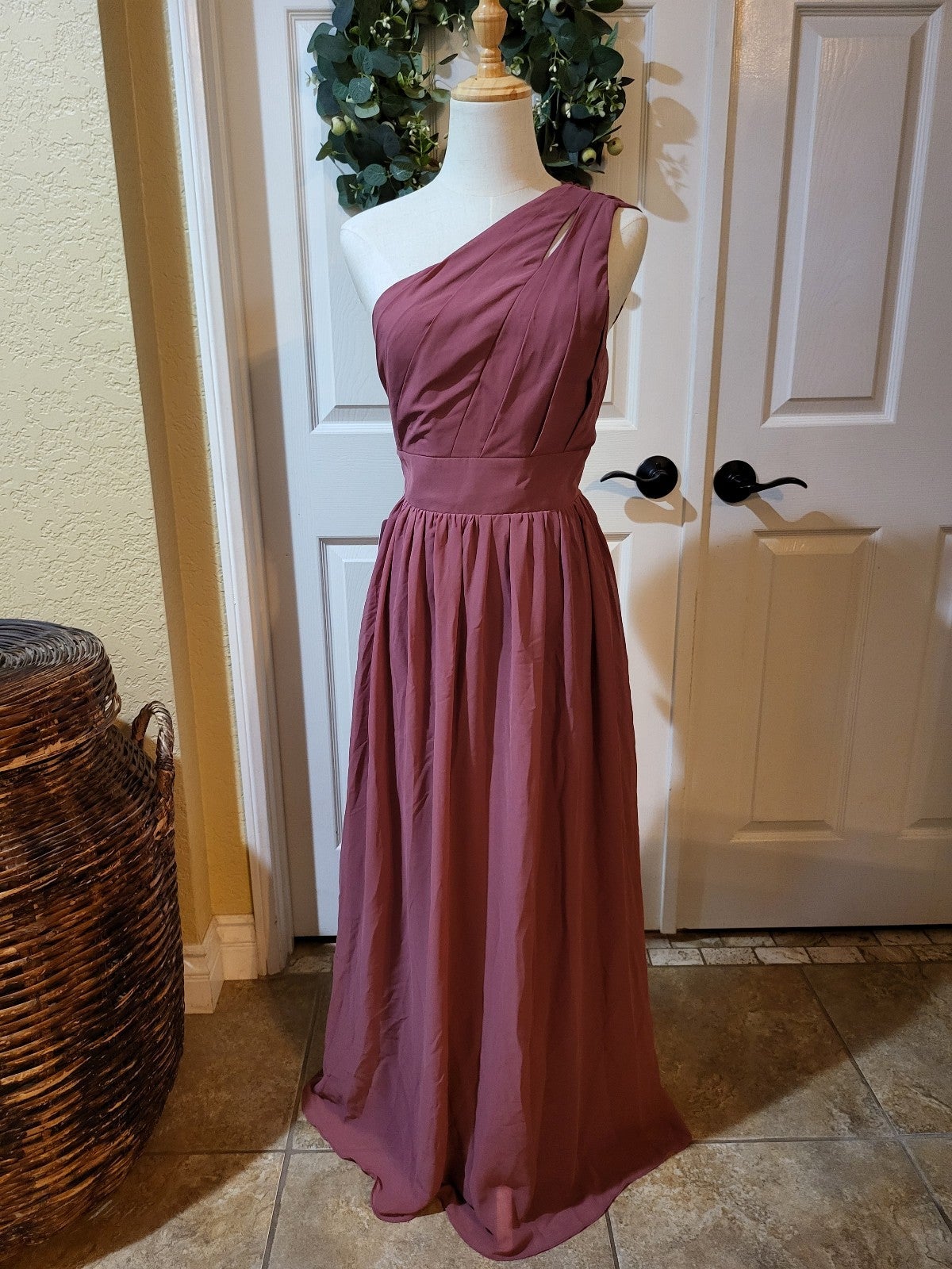 Azazie Bridesmaid Dress - Desert Rose