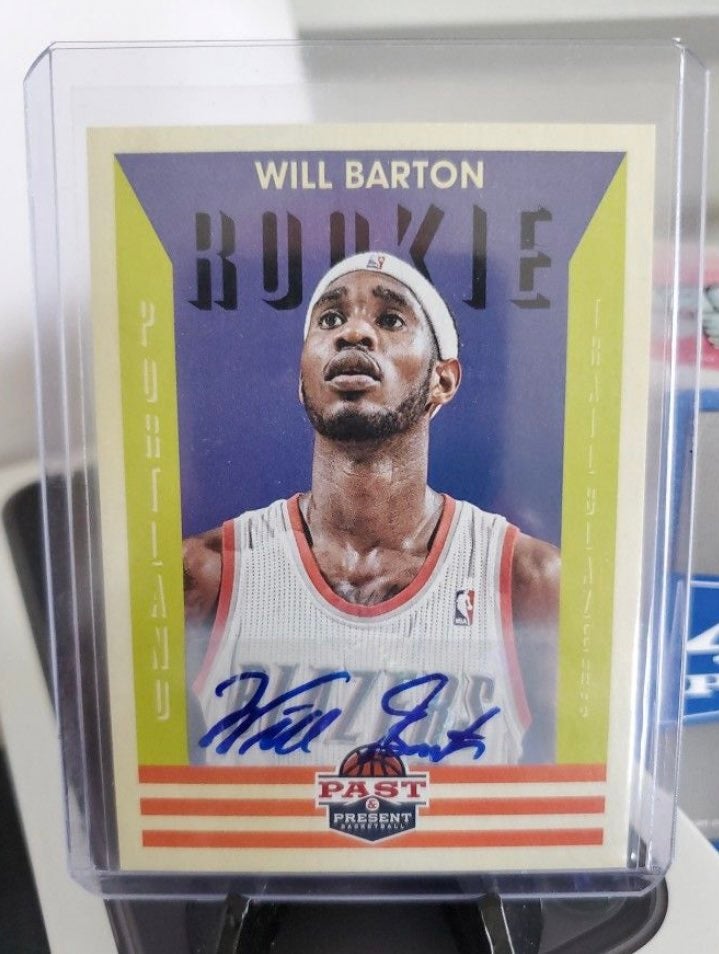 Blazers Will Barton Rookie Autograph Card