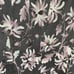 Vintage Silk Floral Print Skirt Pleated Purple Black Midi Prairie Womens 16 P