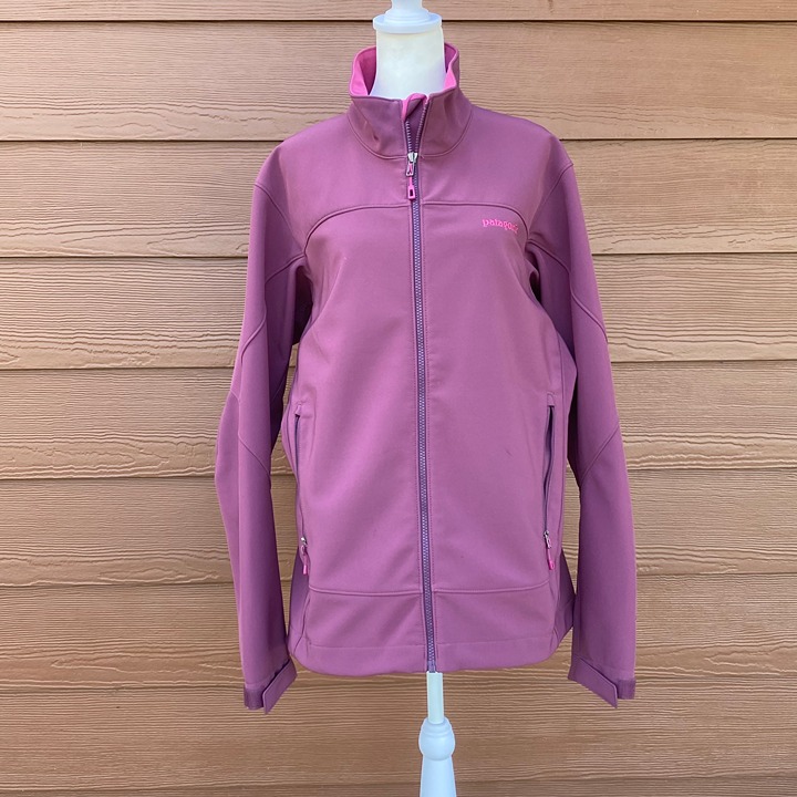 Patagonia Purple Pink Adze Polartec Women’s Jacket Color Light Balsam Size XL
