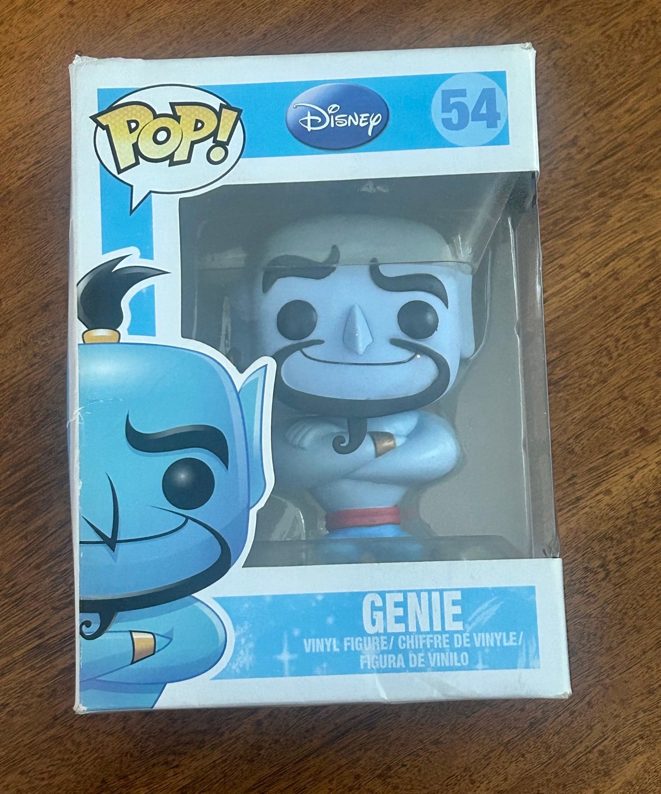 Funko Pop (Vaulted) Disney 2013 Aladdin Genie 54 Series 5