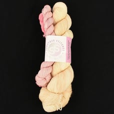 Suburban Stitcher Sock Set Superwash Merino Wool Nylon Champagne Paloma Rose