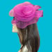 TASHA LARGE PINK FASCINATOR Tea Church Derby HAT Headband
