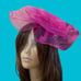 TASHA LARGE PINK FASCINATOR Tea Church Derby HAT Headband