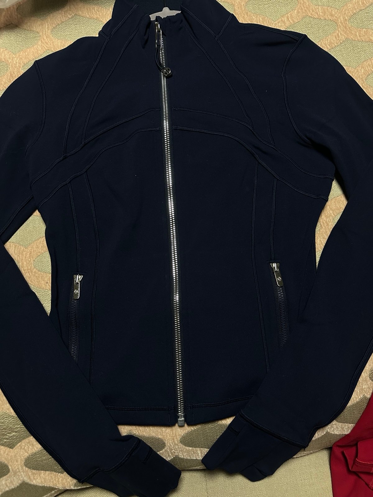 Lululemon cropped define jacket navy