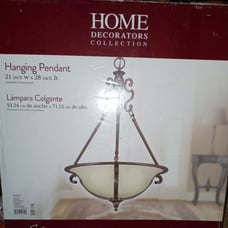 Hanging pendant chandelier