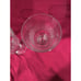 Libbey Sirrus Clear Water Goblets, Set of 4, Vintage Ribbed Stemware, 7.5 H