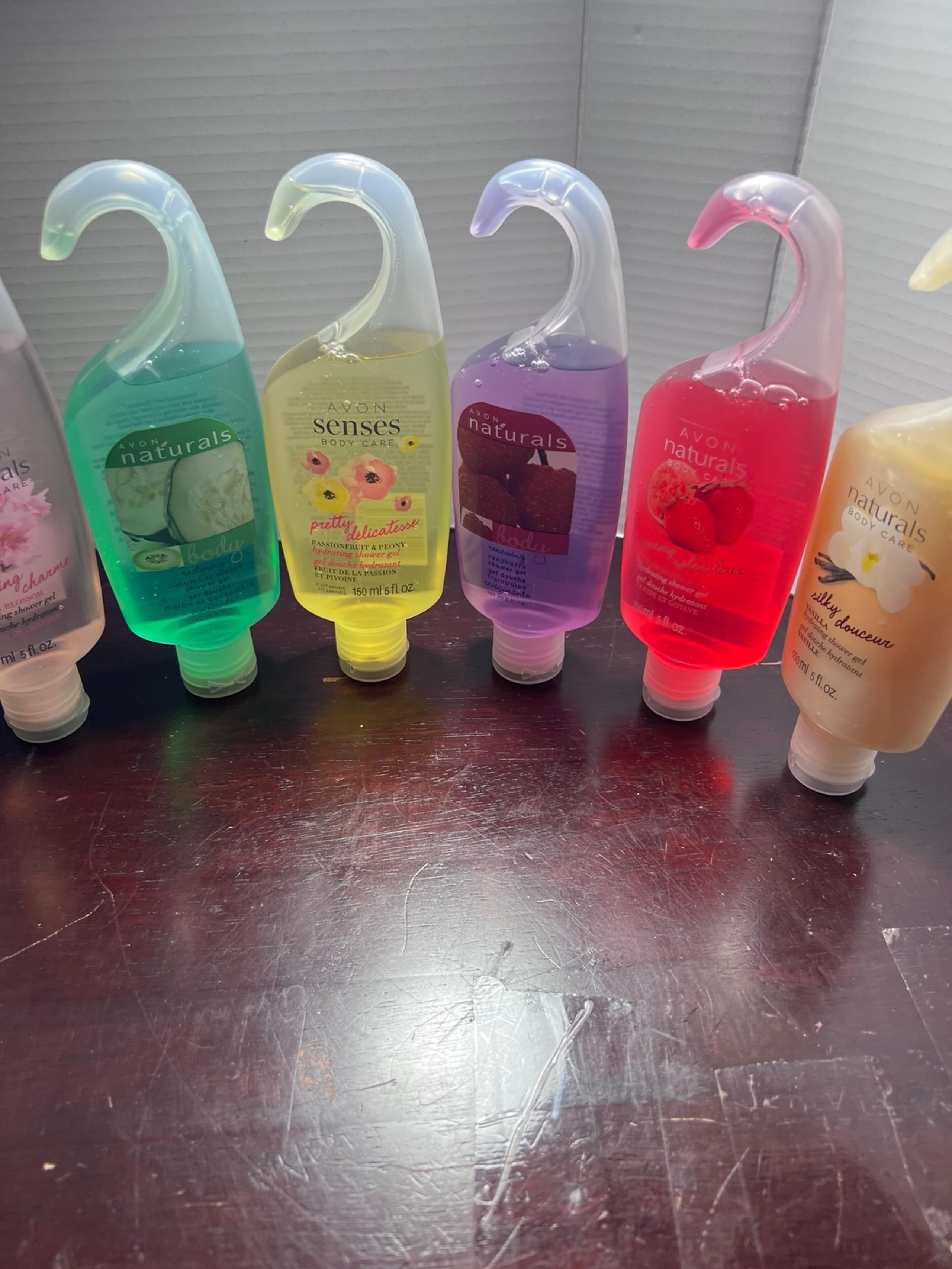 Avon Naturals Shower Gels 6 Piece Bundle