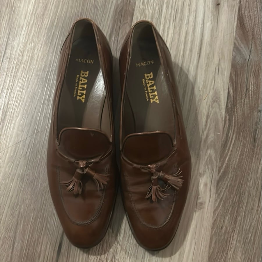 Bally Made In France Macon Tassle Loafers