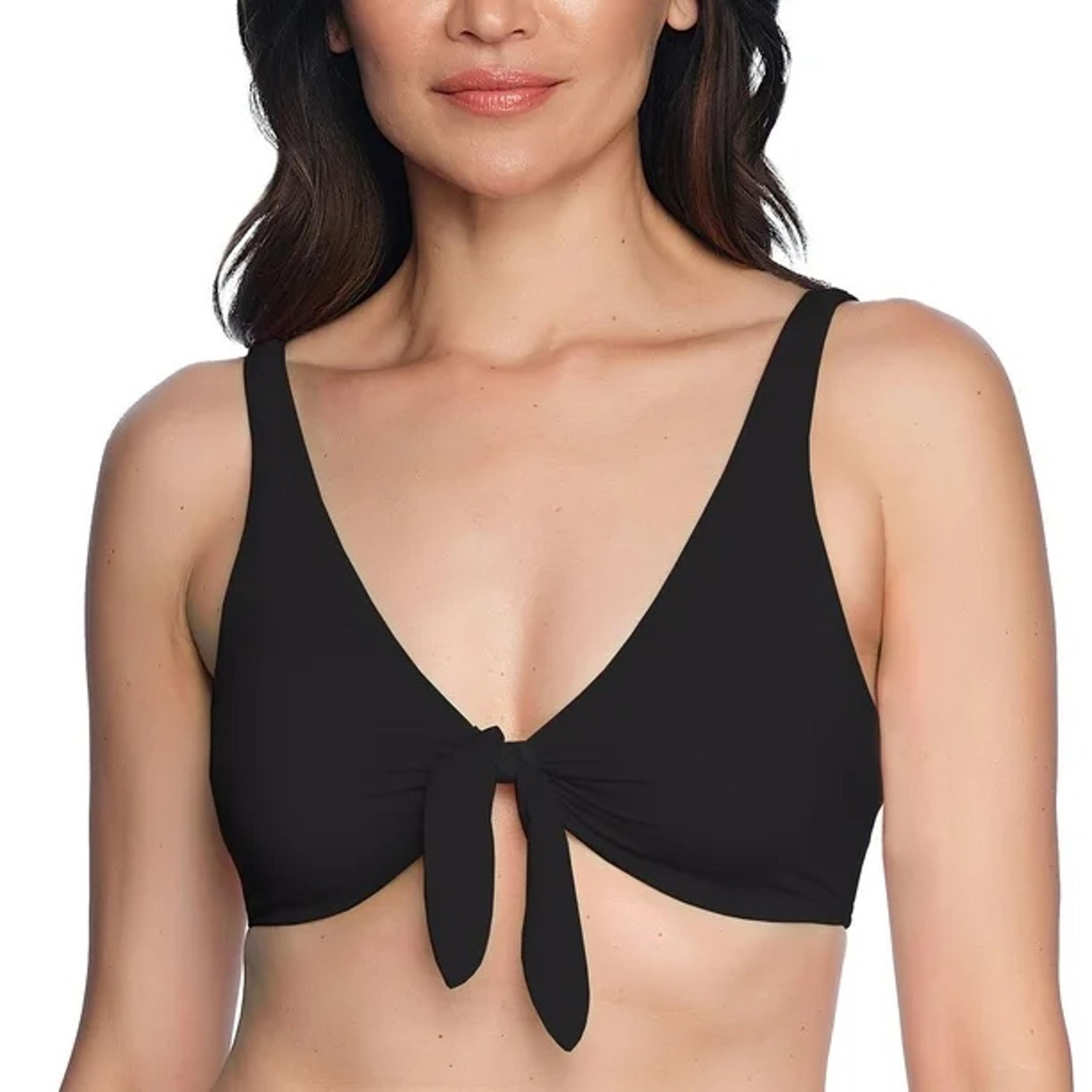 NWOT Loft Women's Tie Front Bikini Top Size Large