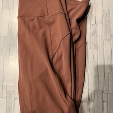 Lululemon athletics yoga pants orange size 8