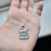 New Solid 925 Sterling Silver Torah Scroll Star of David Necklace