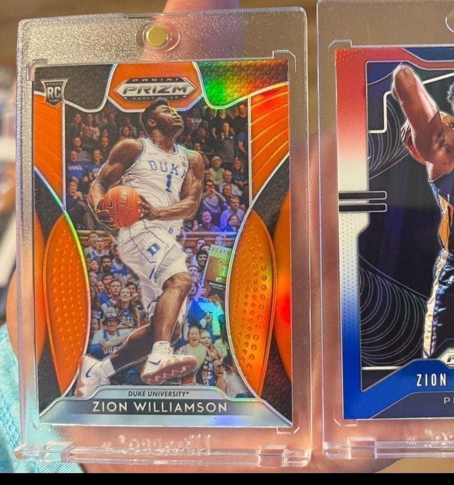 Zion Williamson Prizm Rookie Prizm Card