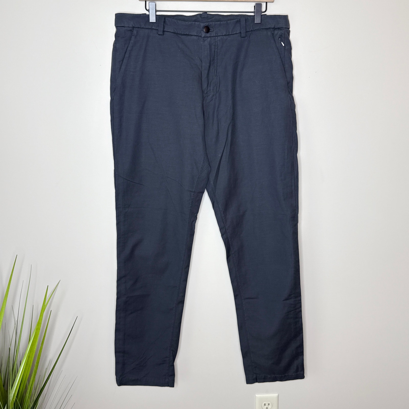 Lululemon Pants Men 36x32 Blue Commission Performance Chino 32 Athleisure